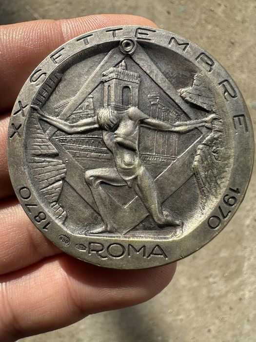 Medalii masonice din argint