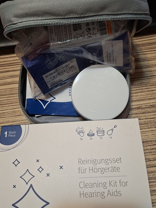 Proteze auditive + kit igienizare