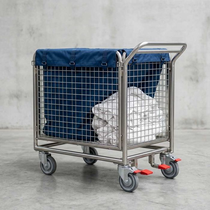 Нержавейка Nerjaveyka kir tashish arabachasi / Тележка для белья