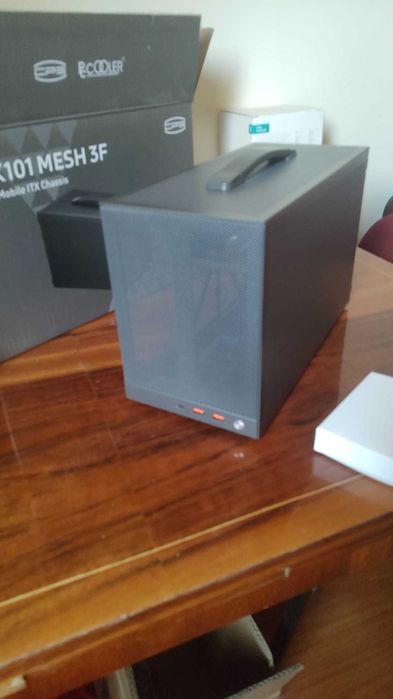 Carcasa pc ITX PcCooler K101 mesh 3F /nou
