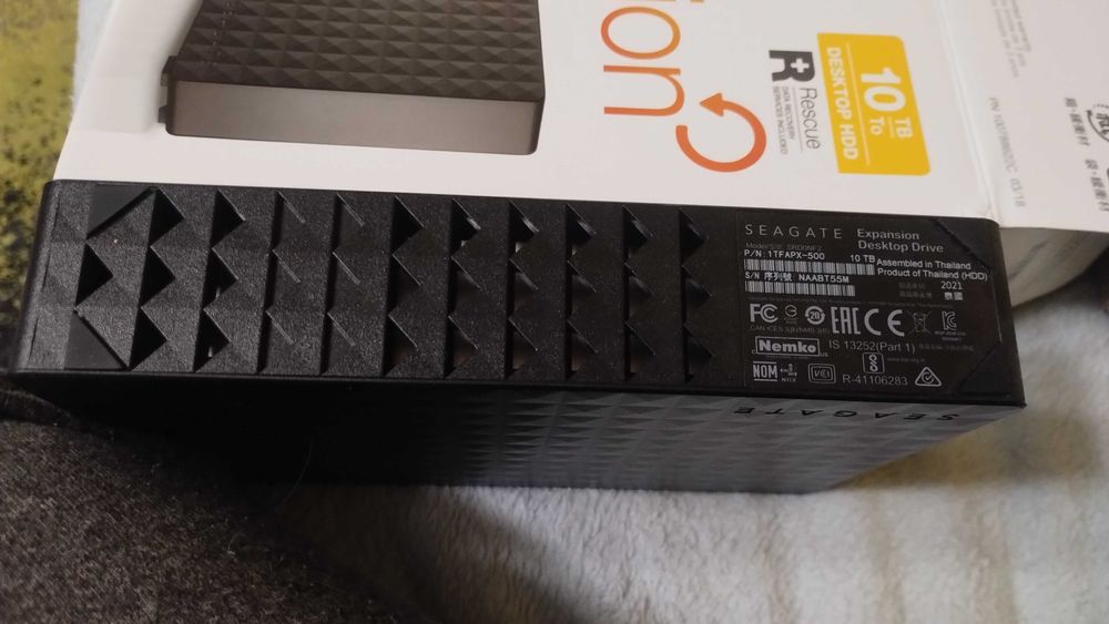 External HDD 10TB Seagate USB 3.0 външен хард диск 10ТБ