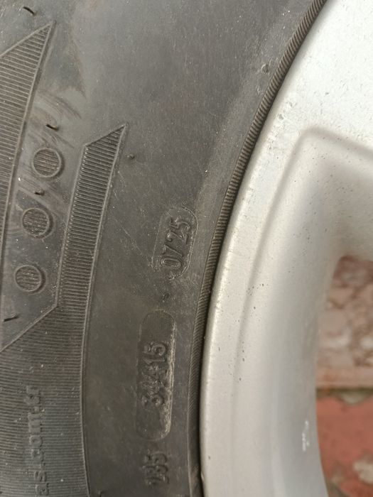 4 алуминиеви джанти 17 за Nissan с нови летни гуми