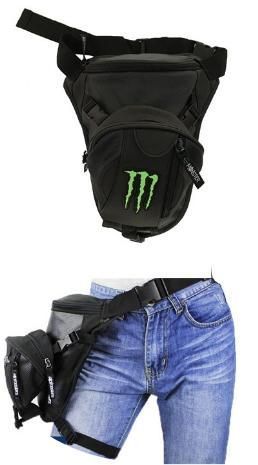 Мото чанта №2244-1 Monster Energy за кръста и крака Водоустойчива мото