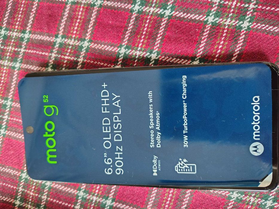 Motorola Moto G52, 128GB, Porcelain White, Отлично състояние