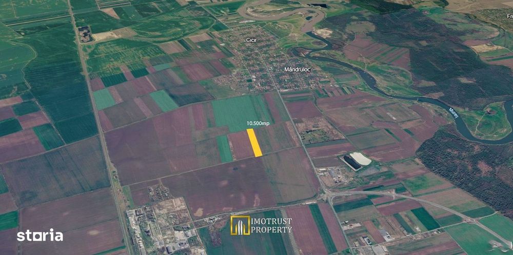 teren agricol de vanzare Vladimirescu, Arad