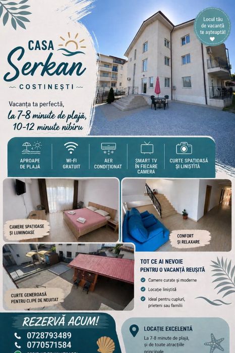 Casa Serkan Costinesti! Beach Please! Nibiru