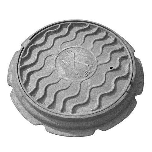 Люк чугунный колодец крышка канализационный