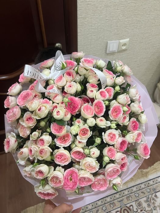 Букет кустовых розы