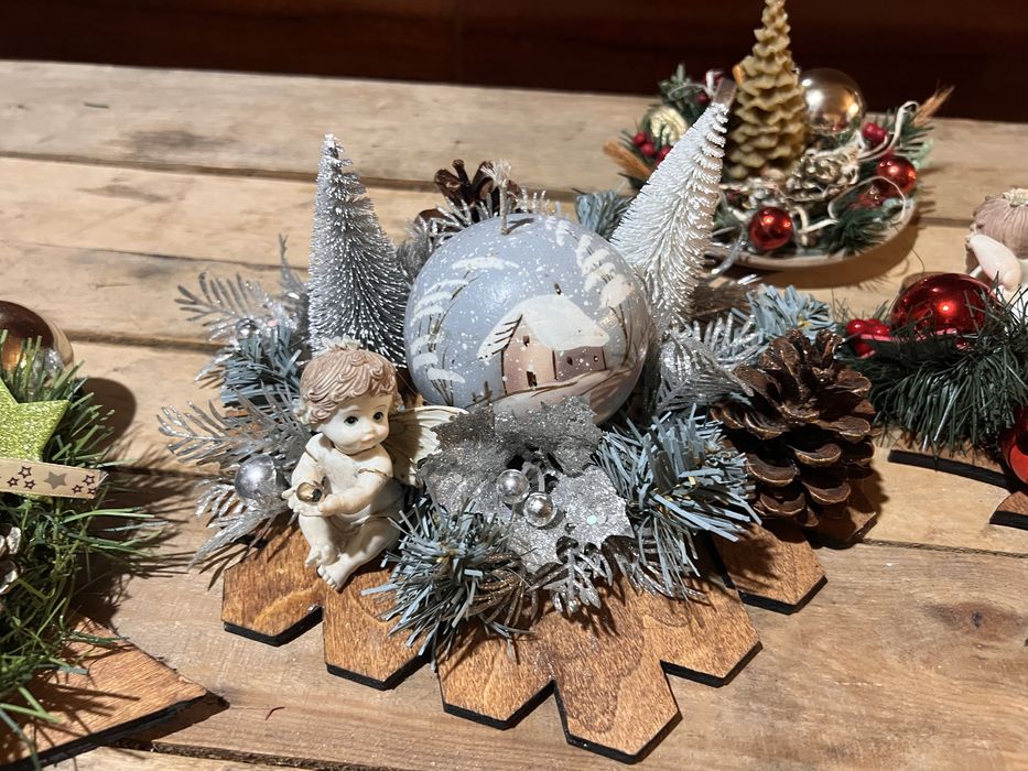 Decoratiuni Craciun , decoratiuni masa Craciun , hand-made