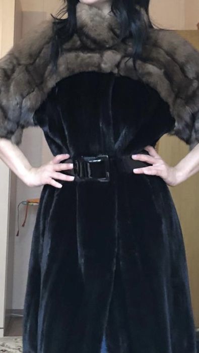 Шуба соболь норка, италия