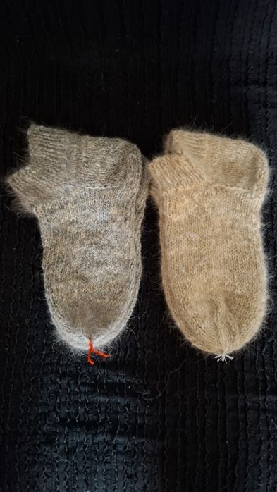 Короткие следки шерсть