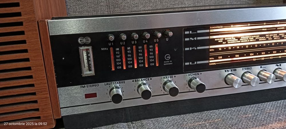 Amplituner Grundig RTV 380/Boxe Grundig Box 8