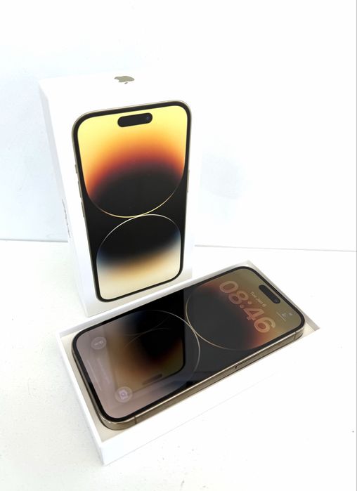 Перфектен! iPhone 14 Pro 128GB Gold ГАРАНЦИЯ!