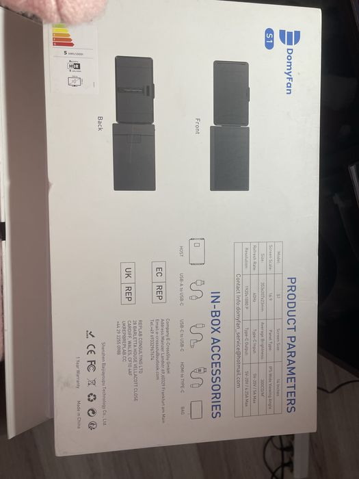 Dual screen S1 laptop screen extender
