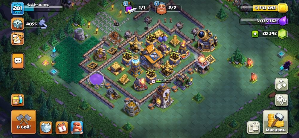 Clash of clans аккаунт