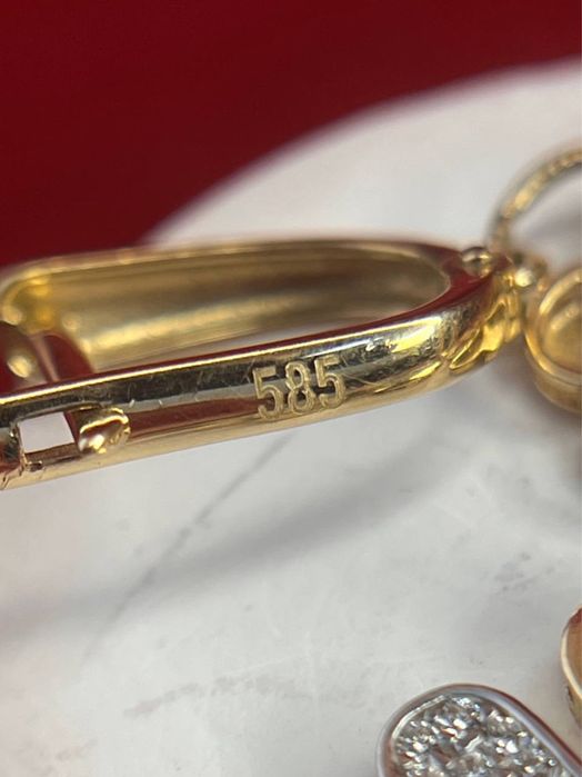 Золотые серьги/BariBarShop/0•0•12