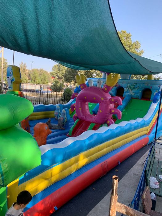 Батут с дагаворя