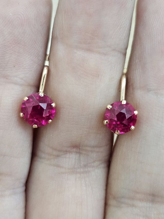 Серьги советские 583СССР