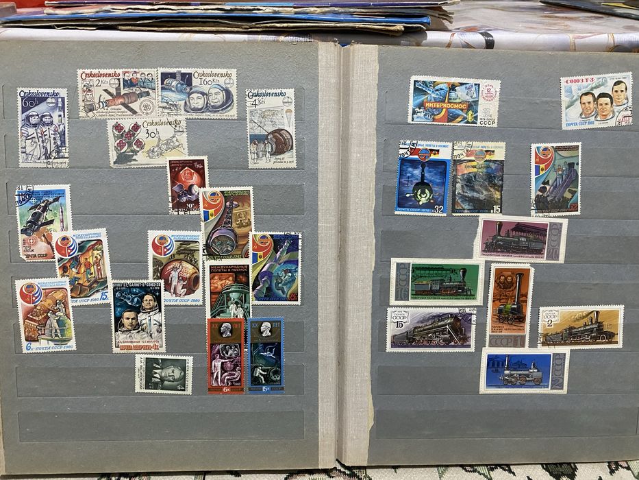 Альбом с марками ссср