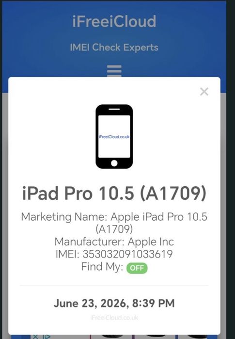 Apple IPad Pro 10.5