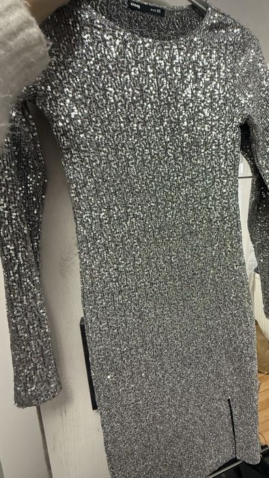 rochie cu sclipici