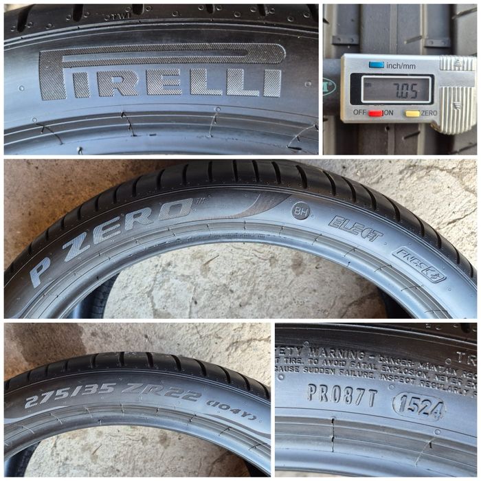 O bucată 275/35 R22 vară - una Pirelli
