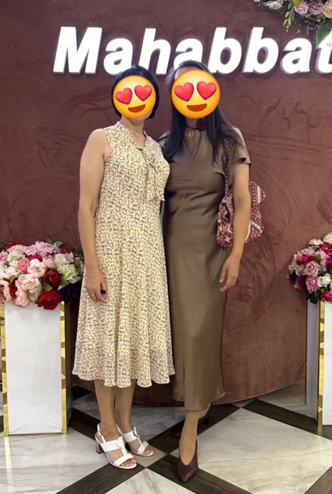 Платье базовое бежевое