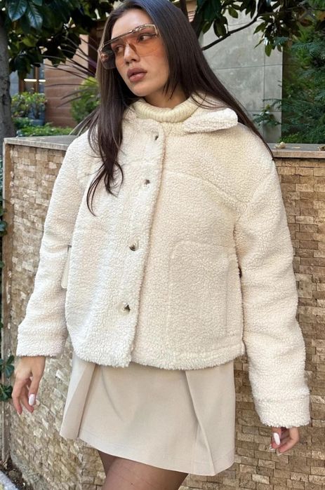 Jacheta / geaca pluș Teddy dama