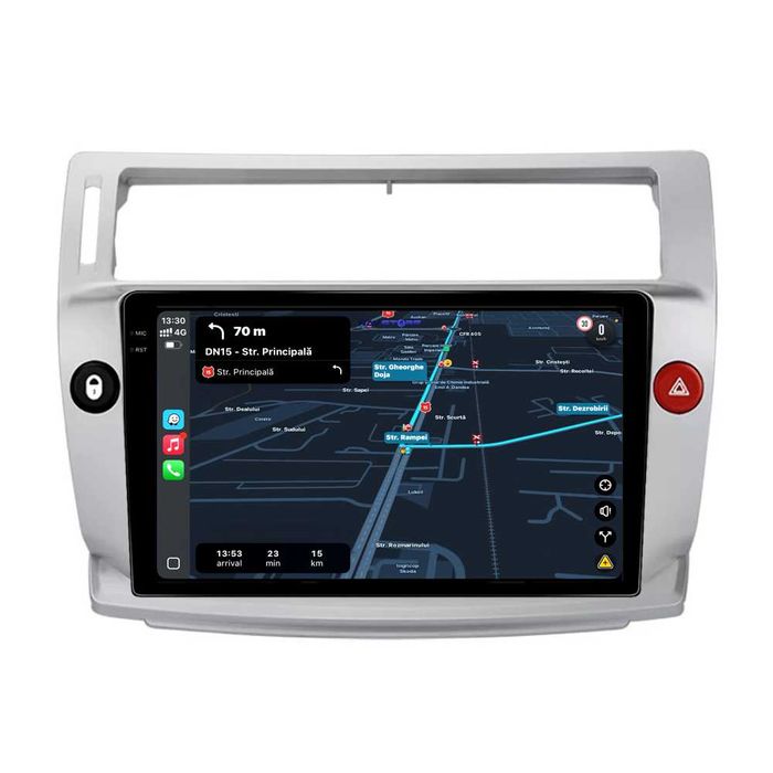 Navigatie Dedicata Citroen C4 (2004-2009), 9Inch, BT, WiFi, Carplay