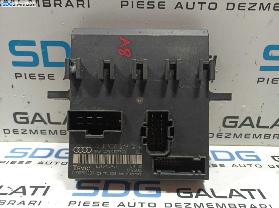 Calculator Unitate Modul Confort Comfort Audi A8 D3 2003 - 2010 Cod 4E0907279Q [X3674]