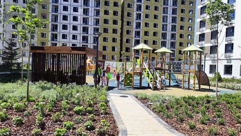 Продаётся новая своя 2/1/12 в ЖК NRG YANGI BAXT с кадастром