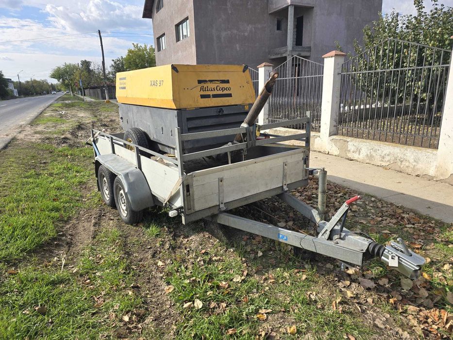 Inchiriez / inchiriere motocompresor aer 5 mc Atlas Copco XAS 97