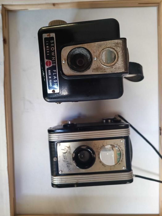 aparat foto ptr casa  kodak duaflex si Brownie flash