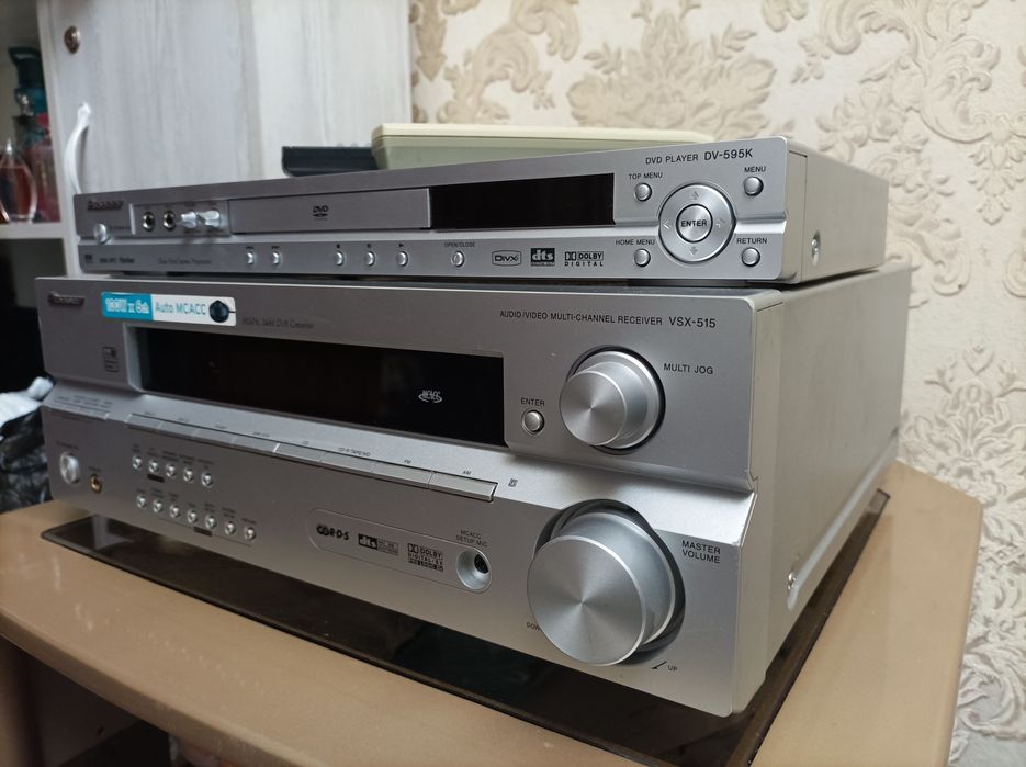 Pioneer vsx 515 и pioneer DVD
