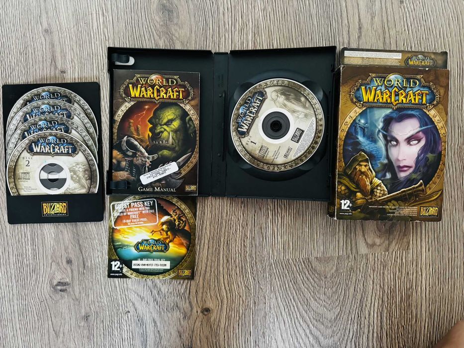 Колекция World of Warcraft PC игри като нови