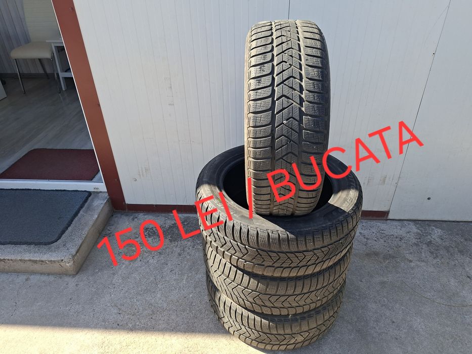 150 lei bucata! Set anvelope M+S/IARNA 215 55 r17 Pirelli Sottozero 3 dot 2023