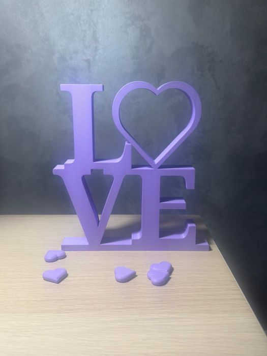 Decor Interior „LOVE”  – Cadou Personalizat / Design Modern