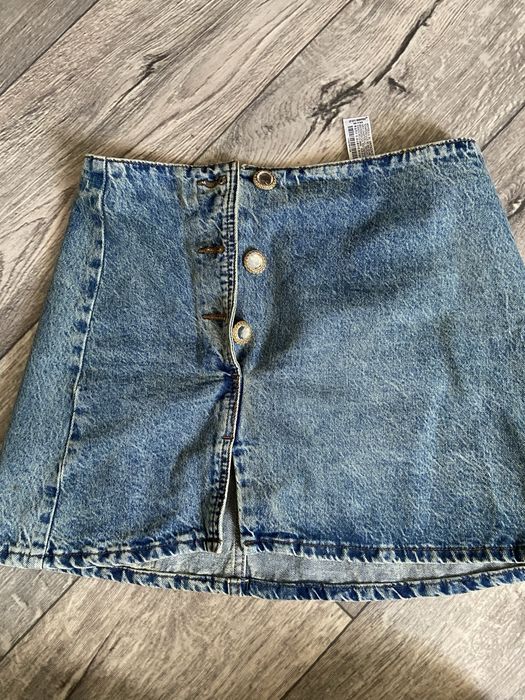 Юбка джинсовая коротка ZARA 36