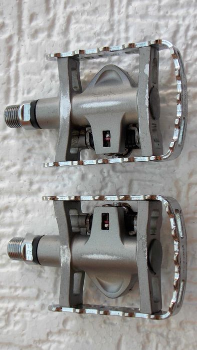 pedale SPD Shimano PD-M324 bicicleta mtb duraluminiu sosea