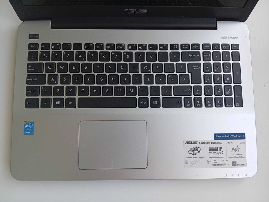 Asus X555L/15.6"/i3/8 RAM/1,5TB HDD лаптоп,ноутбук