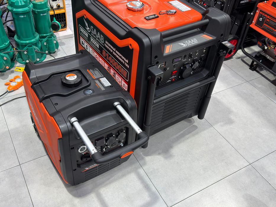 Бесшумный генератор + ATS BOX KM14000 ин (9 кВт) AVRli generator