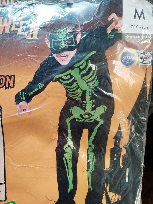 HALLOWEEN Costume Skeleton