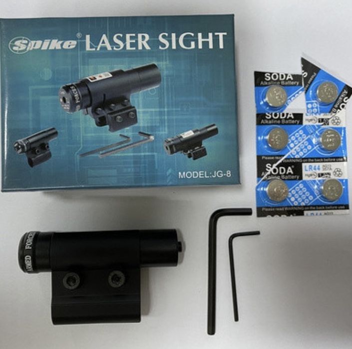 мерник прицел бързомер лазер червена точка за пистолет еърсофт оптика