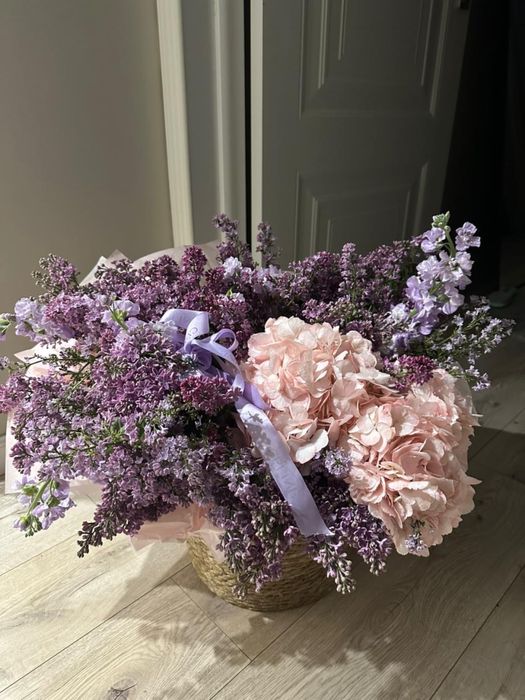 Букет цветов сирень