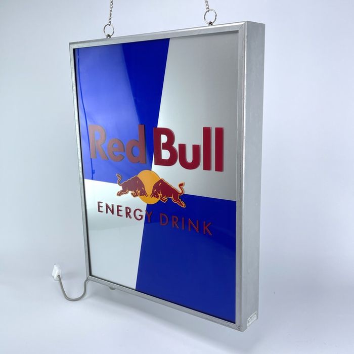 Red Bull-реклама светещо Лого Api- Neon