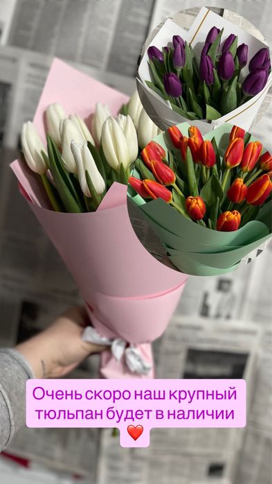 Цветы букеты Костанай