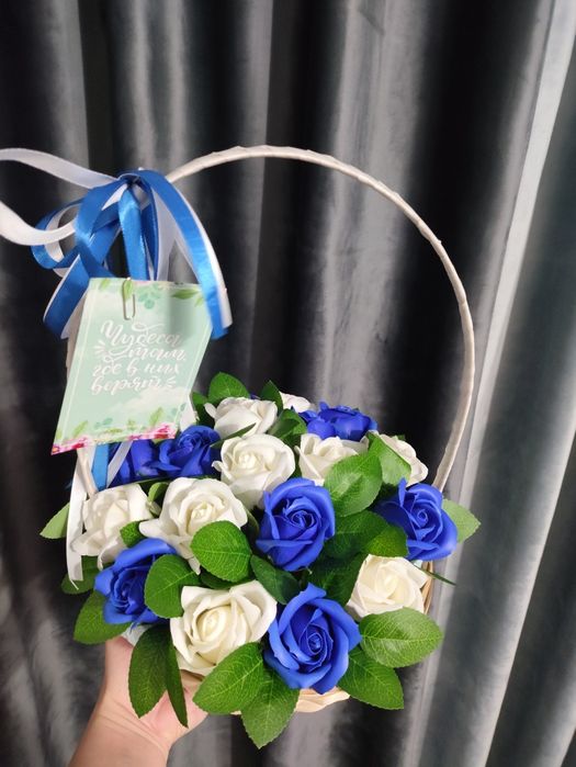 Мыльные розы,лукошки