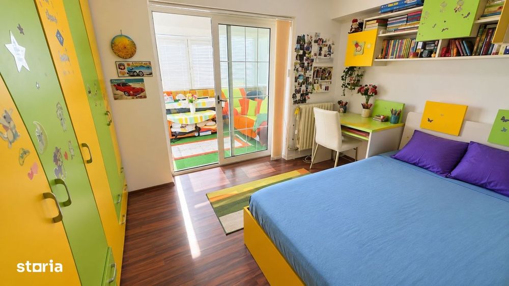 Central apartament spațios transformat din 4 camere