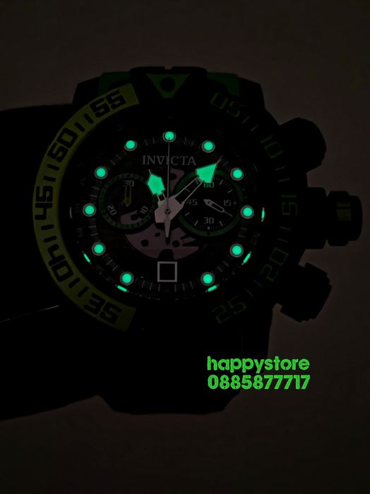 INVICTA Foxhound green 57 mm, Инвикта нов ръчен часовник