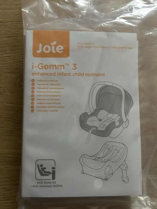 Scaun masina Joie plus baza ISOFIX